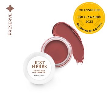 Herb Enriched Lip & Cheek Tint Rose Coral