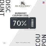 Burberry coupon code to get 70% off on last-chance
