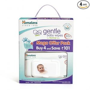 Gentle Baby Wipes With Indian Lotus & Aloe Vera