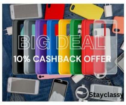 stayclassy Mobile Cover At Rs 149 + 10% Cashback Offer