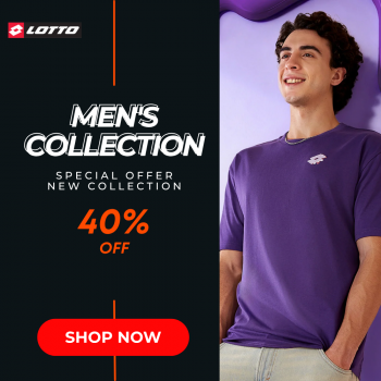Up to 40% Off on Lotto Sport Men’s T-Shirt Collection