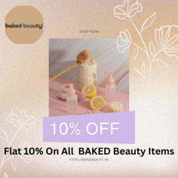 Baked beauty coupon code