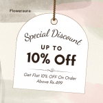 Floweraura Discount Code 10% OFF