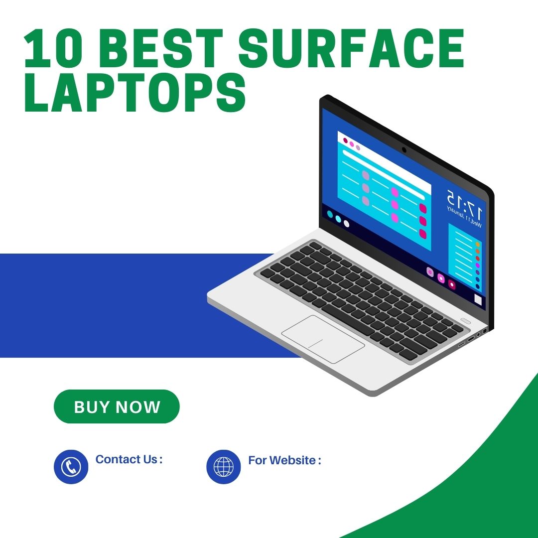 10 Best Surface Laptops In India
