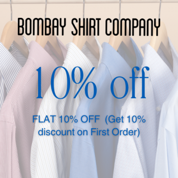 Exclusive 10% Off for New Users at Bombay Shirt Company