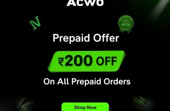 AcWO Prepaid Offer – Get ₹200 OFF on All Prepaid Orders
