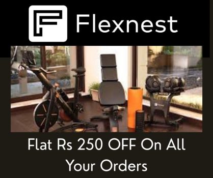 Flat Rs 250 OFF On All Your Orders