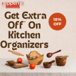 Pepperfry - Get Extra 18% Off* On Kitchen Organizers