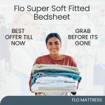 Flo Super Soft Fitted Bedsheet
