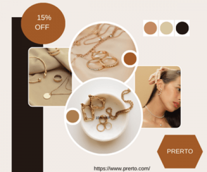 Prerto Flat 15% OFF On Jewellery Sets