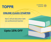 Online classes began with a generous discount of up to 15% off, start.