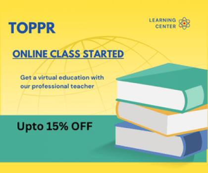 Online classes began with a generous discount of up to 15% off, start.