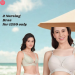 Shyaway - 2 Nursing Bras For ₹1299!