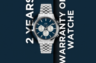 Shop Care free with 2 Years Warranty on Watches!