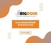 Bigrock 2 year Hosting Bundle @ Rs 39/1st Year