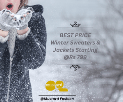 BEST PRICE Winter Sweaters & Jackets Starting @Rs 799