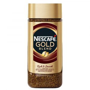 Nescafe Gold Rich and Smooth Coffee Powder, 100g Glass Jar 