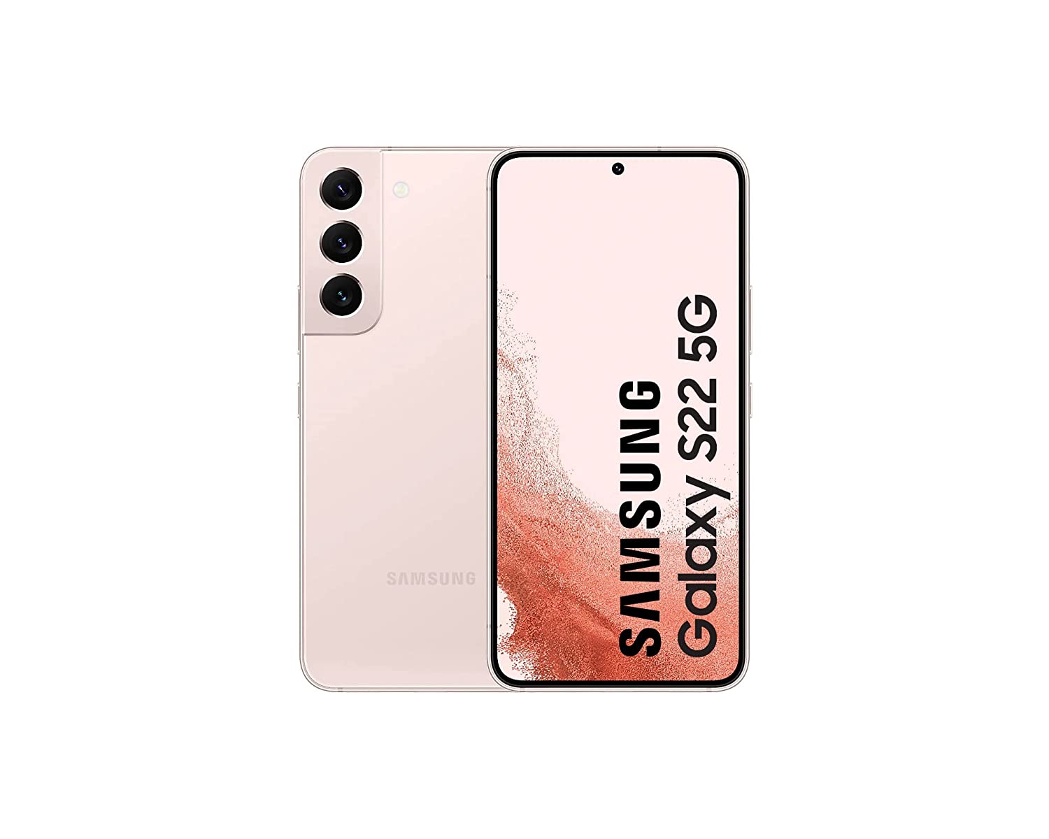 Samsung Galaxy S22 5G (Pink Gold, 8GB, 128GB Storage)