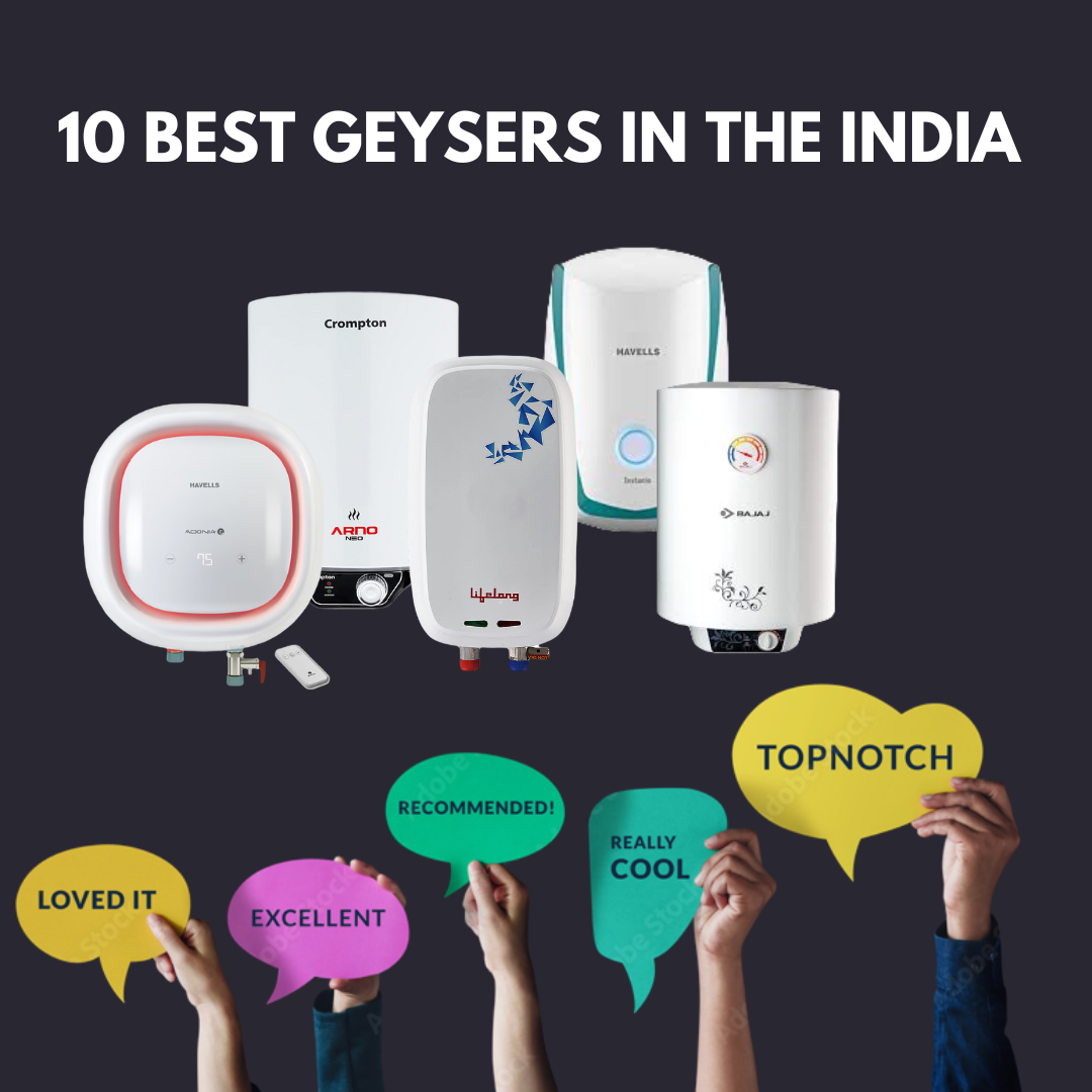 top 10 geyser in india