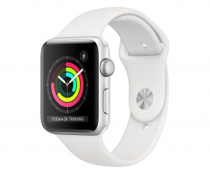 Apple Watch Series 3 (GPS, 42mm) - Silver Aluminium Case with White Sport Band