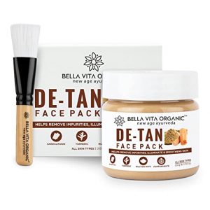De-Tan Face Pack For Glowing Skin
