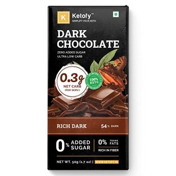 keto zero sugar dark chocolate