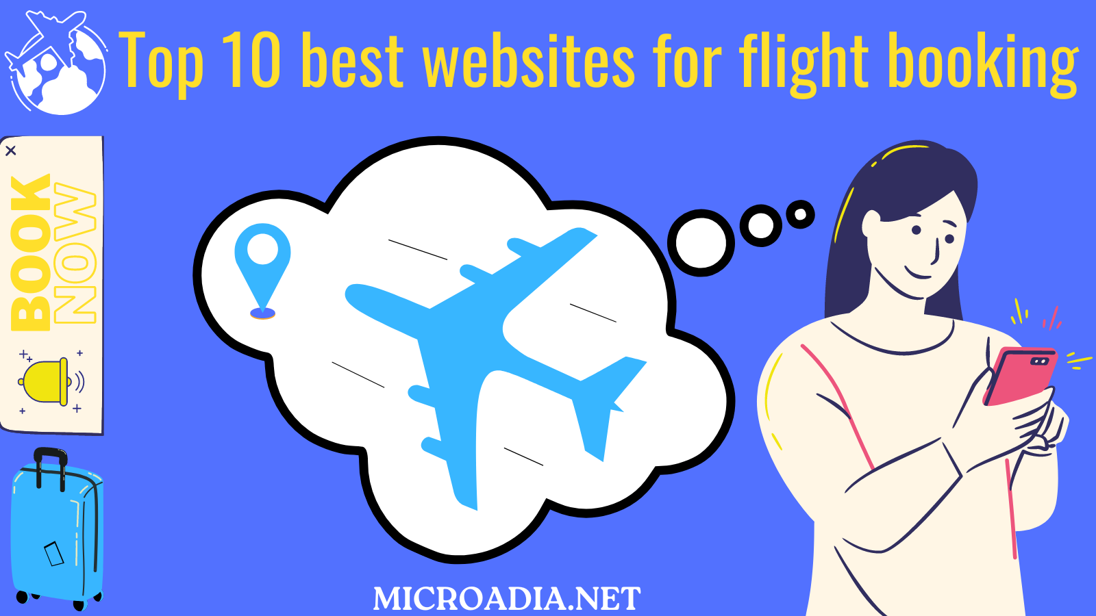 Top 10 Best websites for flight booking
