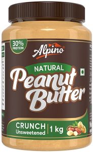 alpino natural peanut butter