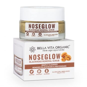 Bella Vita Organic NoseGlow Scrub for Blackhead & Whitehead Removal