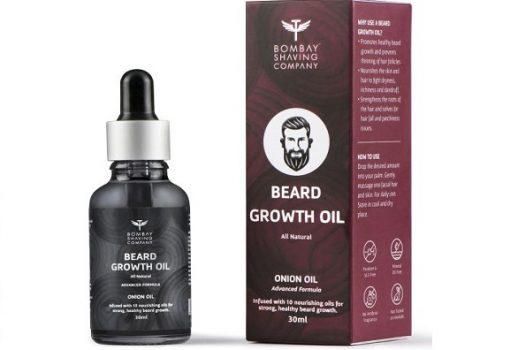 Bombay Shaving Company Beard Growth Onion Oil-10X Nourishing Oils For Stronger, Fluffier & Shinier Beard 30 ml | Made in India