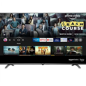 AmazonBasics 139 cm (55 inches) 4K Ultra HD Smart LED Fire TV with Dolby Atmos and Dolby Vision (Black) best 10 Android TVs in India