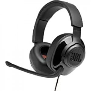 JBL Quantum 100, Wired Over Ear Gaming Headphones with mic
