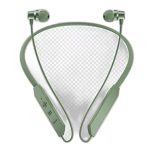 Urban Beats James Bond Silica Neckband Bluetooth Wireless in Ear Earphones with Mic, 30H Playtime and Super Fast Charging, Environmental Noise Cancellation, Calling and IPX5 Water Resistant (Green)