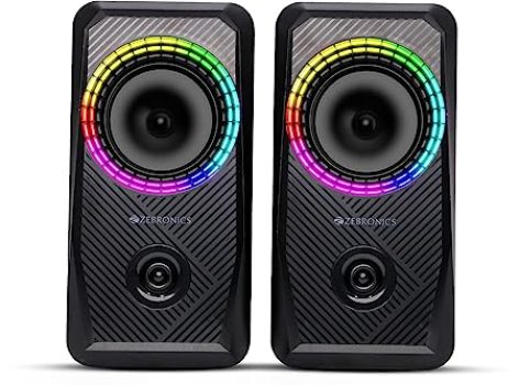 ZEBRONICS Zeb-Warrior 4, 2.0 Speaker for PC