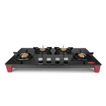 4 Burner Gas Stove, Manual Ignition