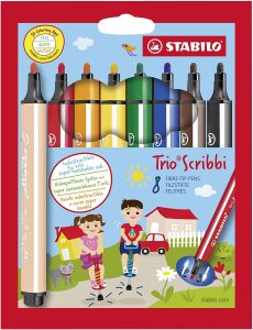  STABILO Trio Scribbi Set of 8, Assorted (022511)