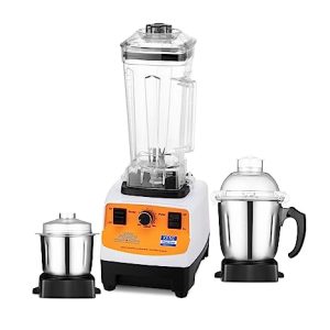 KENT 16083 Super Power Grinder & Blender 1200W| High-Speed Operation | BPA-Free and Stainless Steel Lockable Jars | Pulse Function & Speed Control