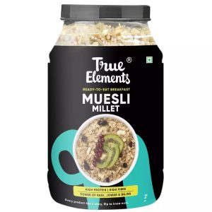 True Elements millet muesli with no added sugar