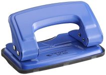 Kangaro Desk Essentials DP-480 2 Hole Metal Classic Mini Paper Punch | Removable Chip Tray with Durable Steel Consecution