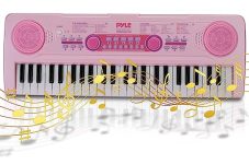 Pyle Electric Keyboard Piano for Kids-Portable 49 Key