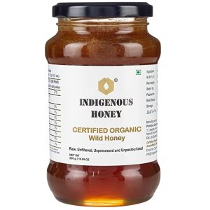 Indigenous raw and organic unprocessed honey