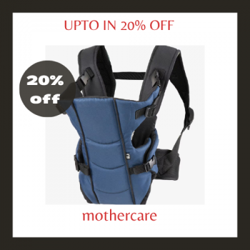 mothercare-Mothercare 3-Position Baby Carrier – Teal 20% Off!