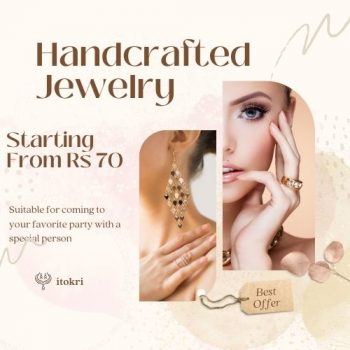 Handcrafted Jewelry - Starting From Rs 70
