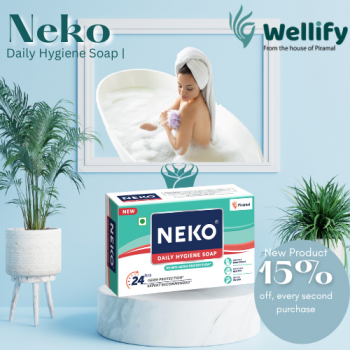 Get 15% OFF on Orders of ₹699 & Above Neko Daily Hygiene Soap