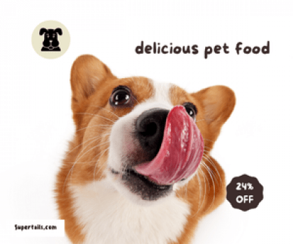 Delicious food for pet