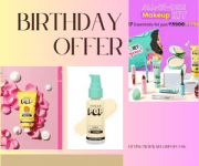 sugarpop-Birthday Budgets Buys – Buy 3 Products At Just Rs.333 + Instant 5% Prepaid Off + Freebie