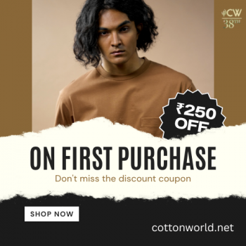 First Time? Here’s ₹250 Off Just for You!