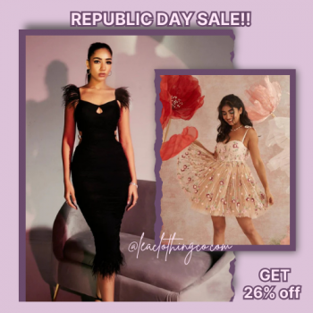 Lea Clothing Republic Day Sale Get 26% off