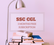SSC CGL 3 Months free Subscription
