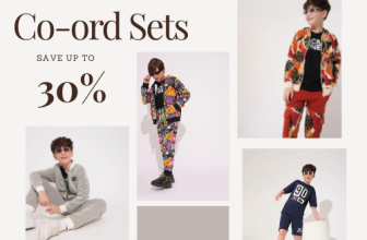 CO-ORDSET For Kids Upto 30% Off